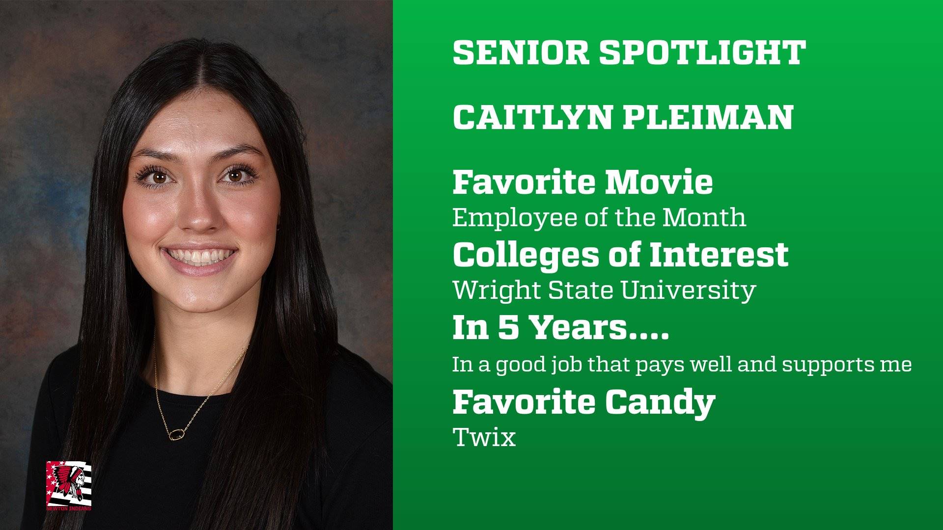 Pleiman, Caitlyn